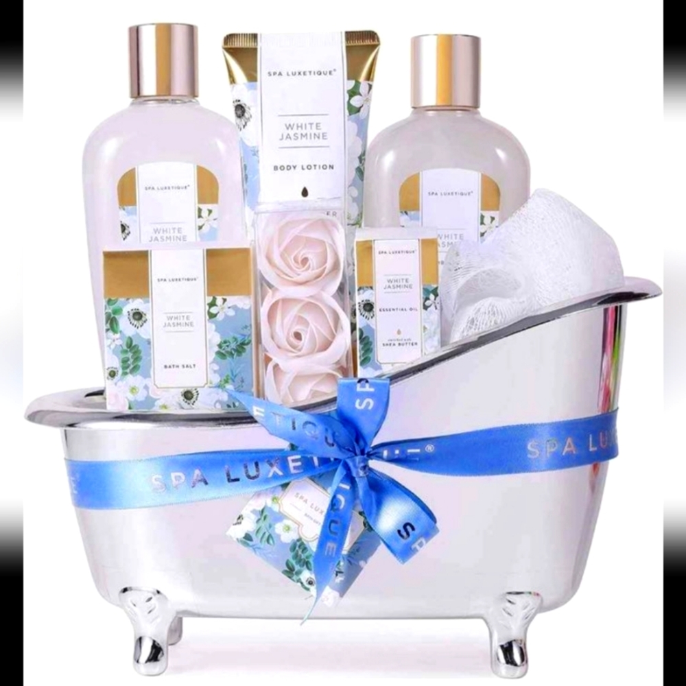 White Jasmine 8-piece Spa Gift Set
